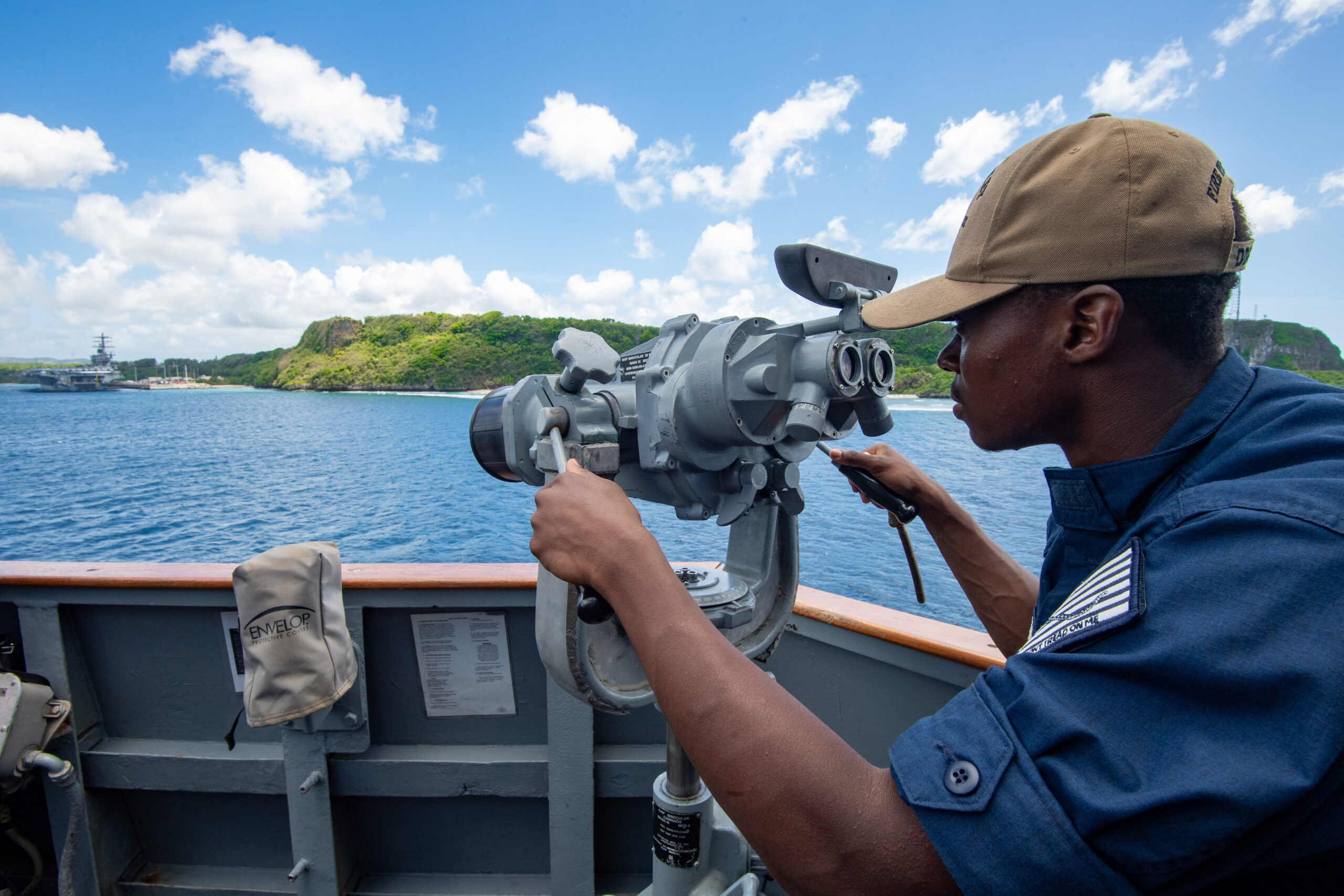Gridley Pulls Into Guam